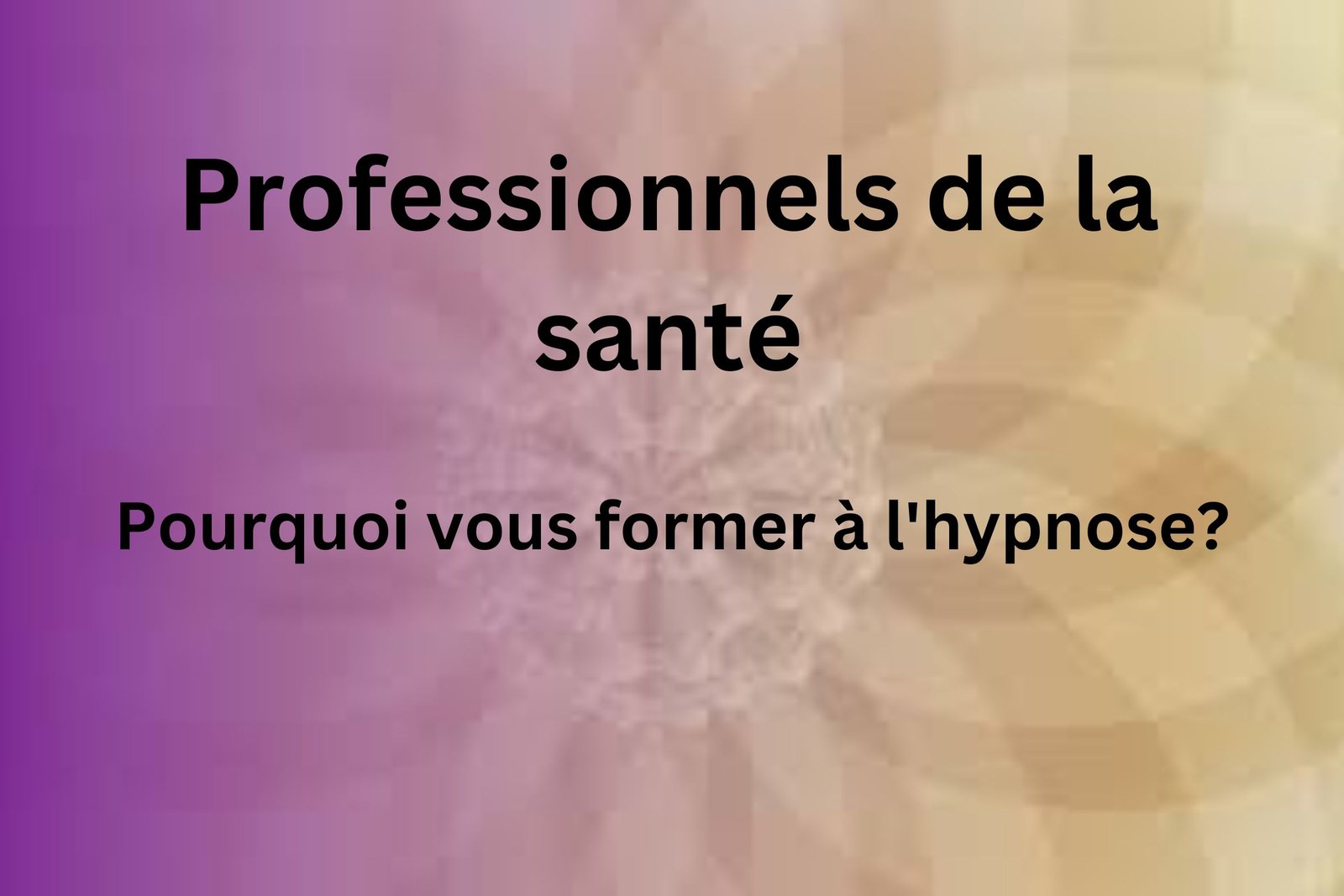 Professionnels de la sant pourquoi envisager une formation en