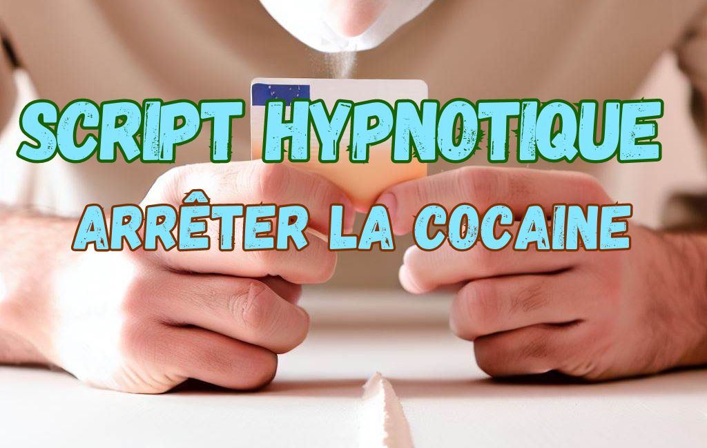 Script hypnose – arrêter la cocaïne