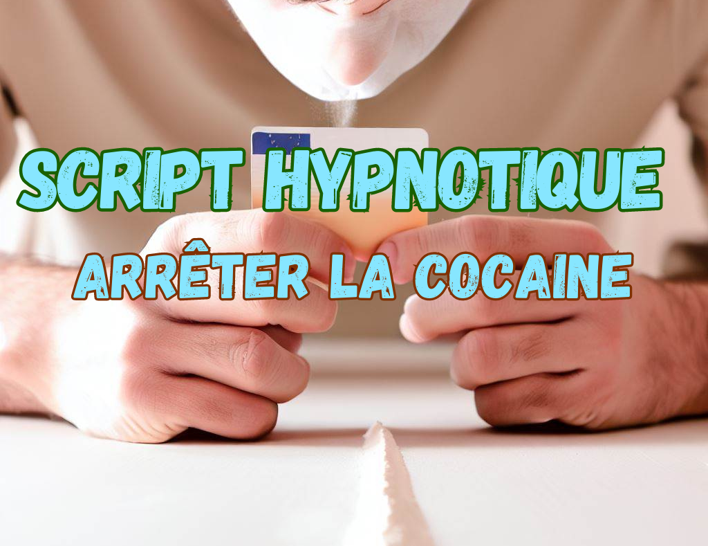 Script hypnose – arrêter la cocaïne