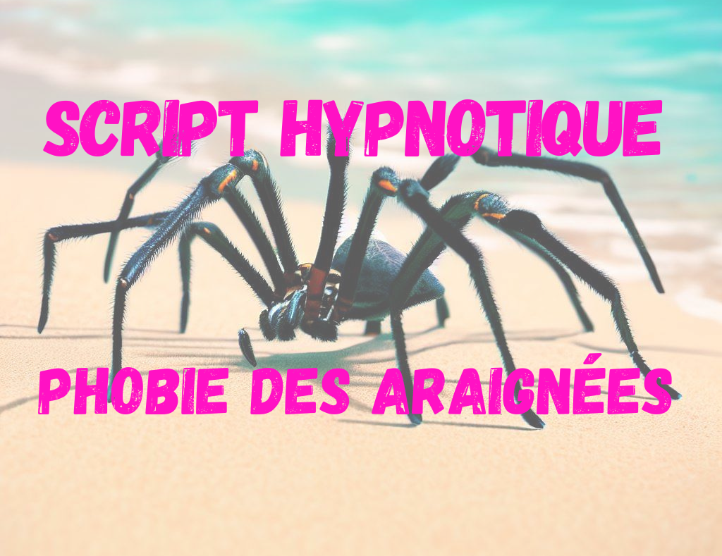Script hypnose – phobie des araignées