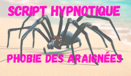Script hypnose – phobie des araignées