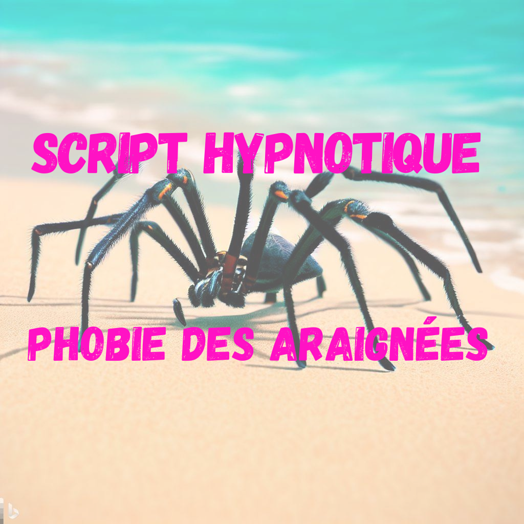 Script hypnose – phobie des araignées