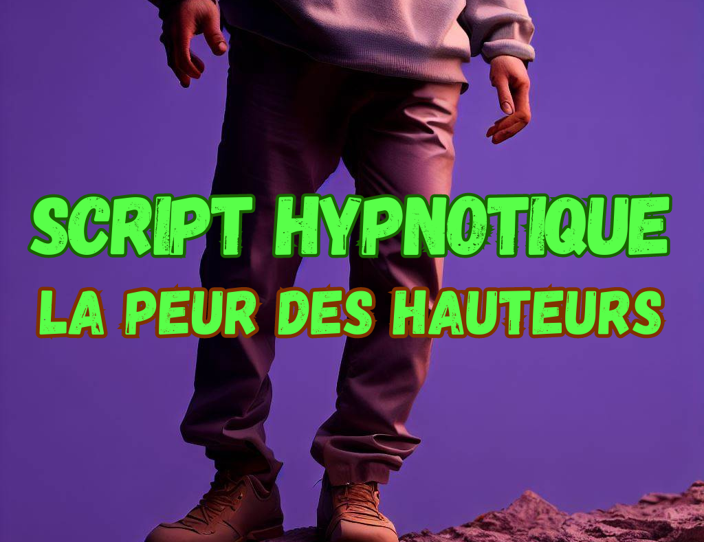 Script d’hypnose – soulager la peur des hauteurs (acrophobie)